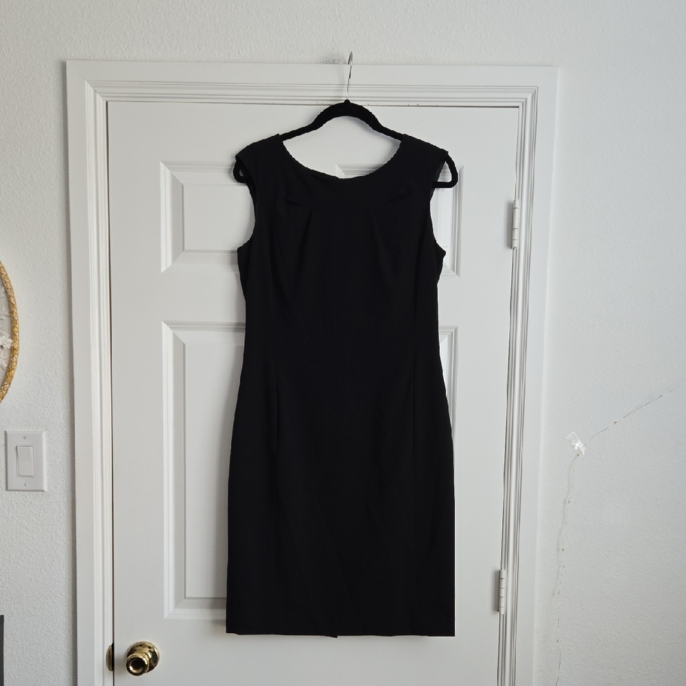 Calvin Klein Classic Black Midi Dress